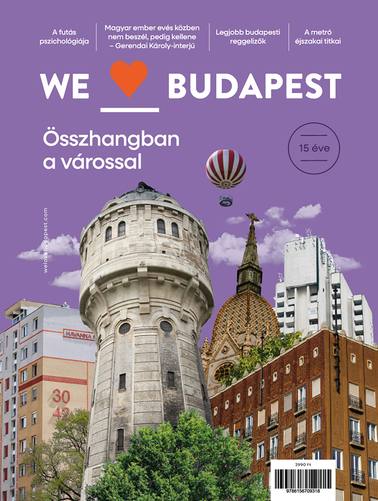 We Love Budapest bookazine borítója – korrektor: Balázs Jenő és Kótis Nikoletta